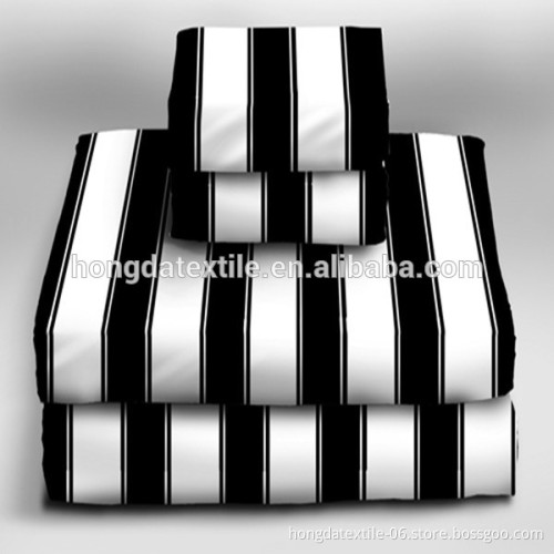 Custom printed bed sheet, queen size duvet cover sets made by 200TC/300TC fabric